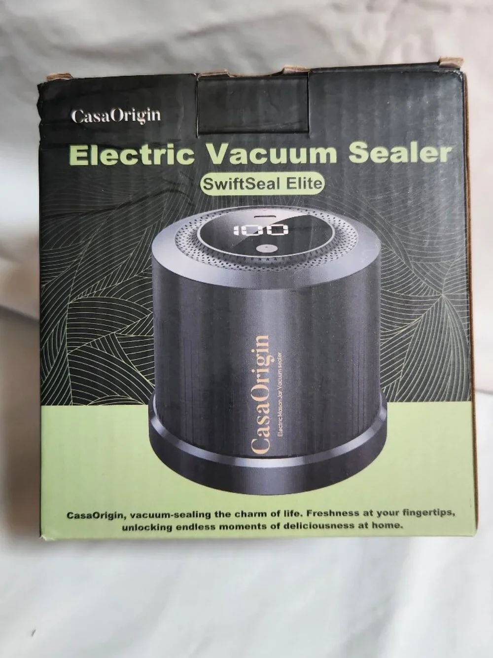 Mason Jar Vacuum Sealer Kit, Electric Sealer for Wide, Regular Mouth Mason Jars